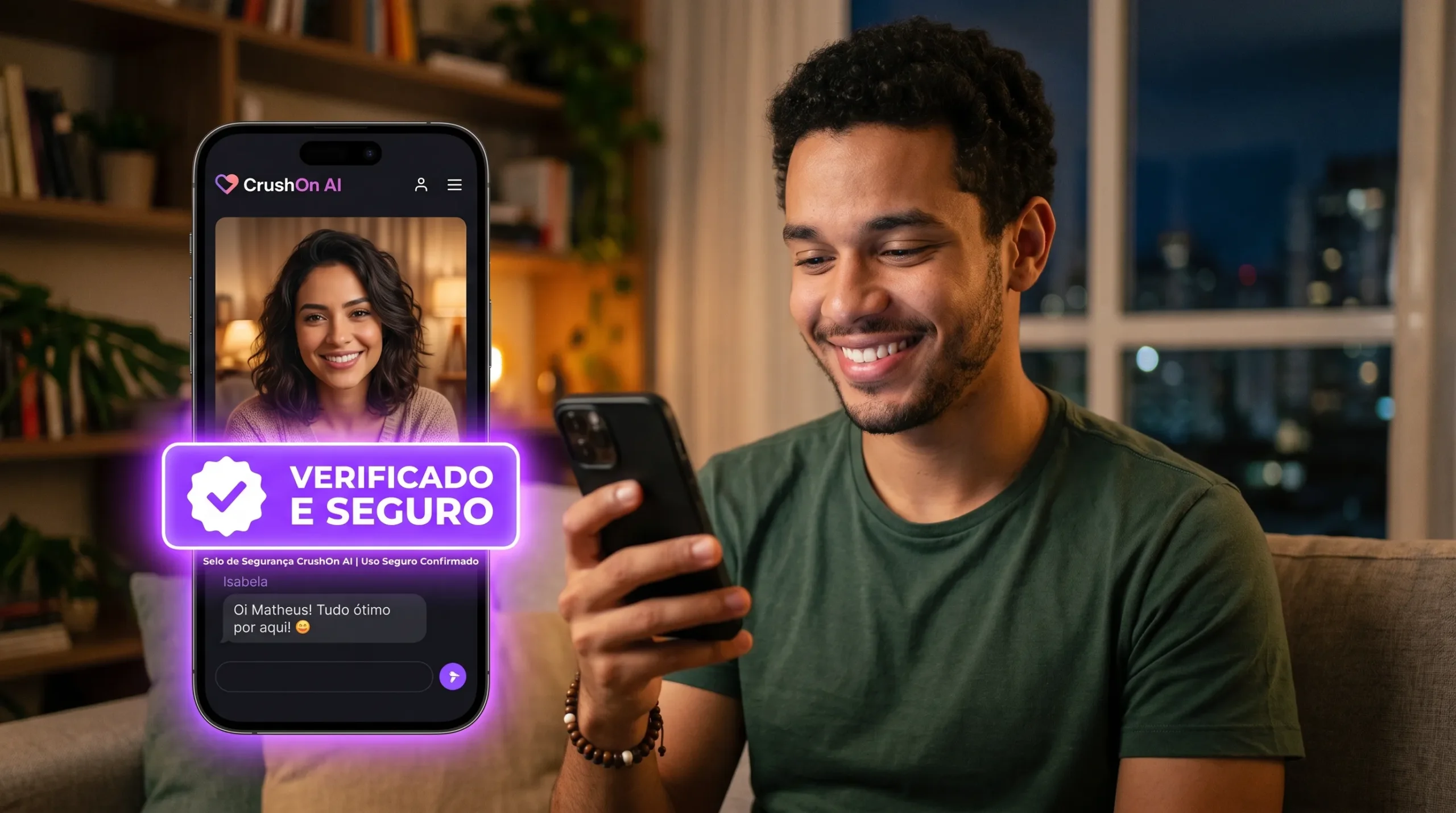 CrushOn AI é seguro — veredicto sobre privacidade e segurança da plataforma
