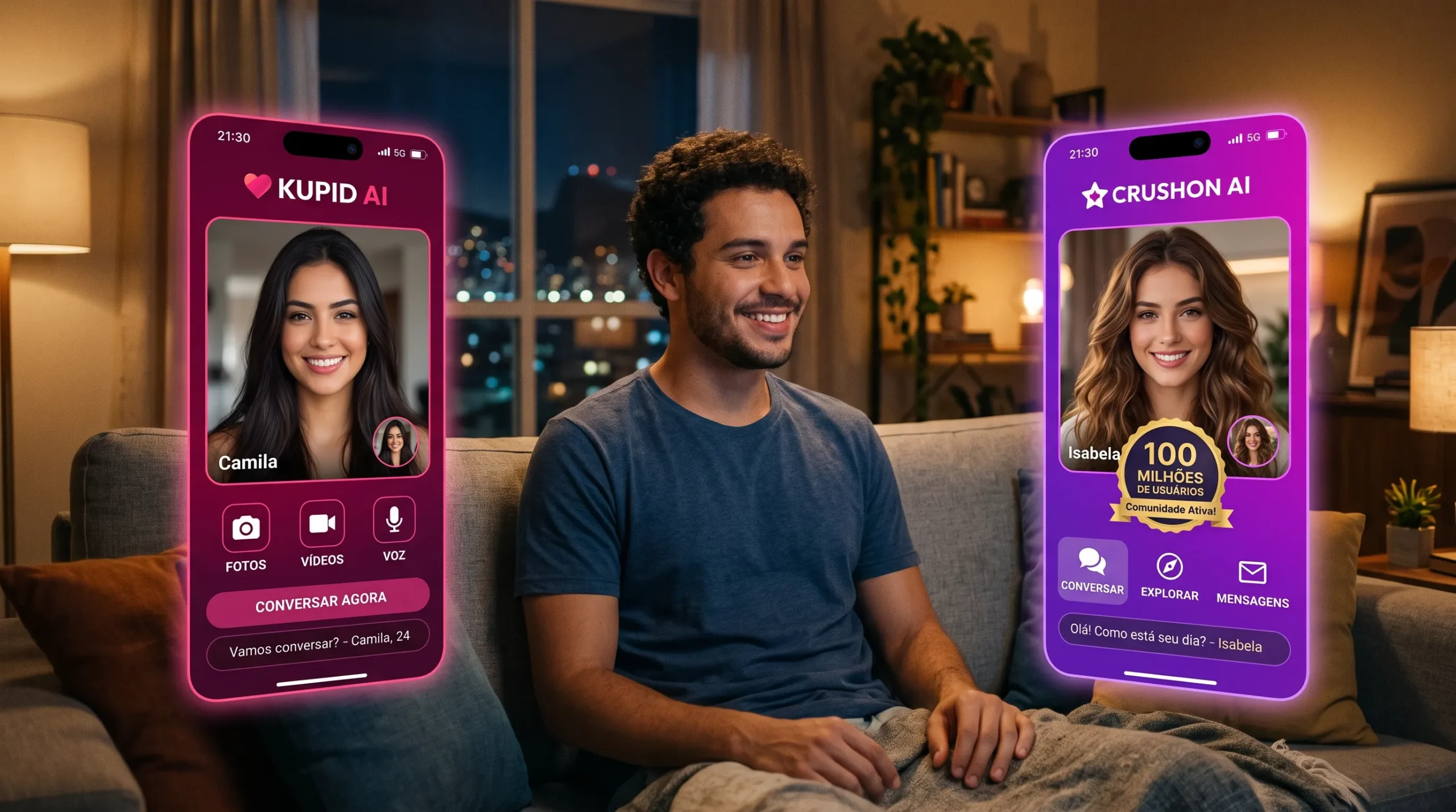 Mercado de namoradas virtuais 2026 — panorama e tendências entre Kupid AI e CrushOn AI